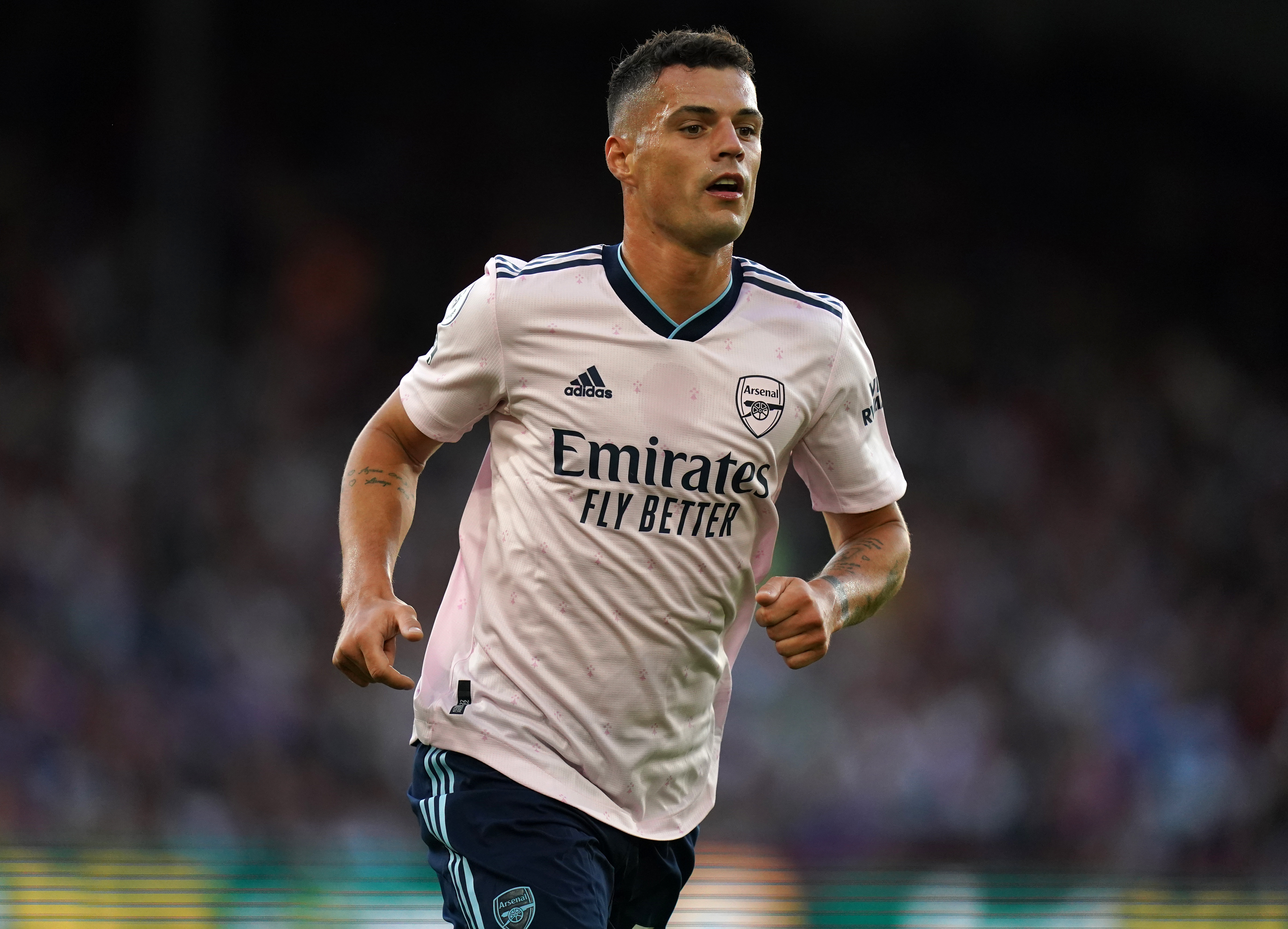 Arsenal’s Granit Xhaka is aiming to go all the way in the Europa League this season.