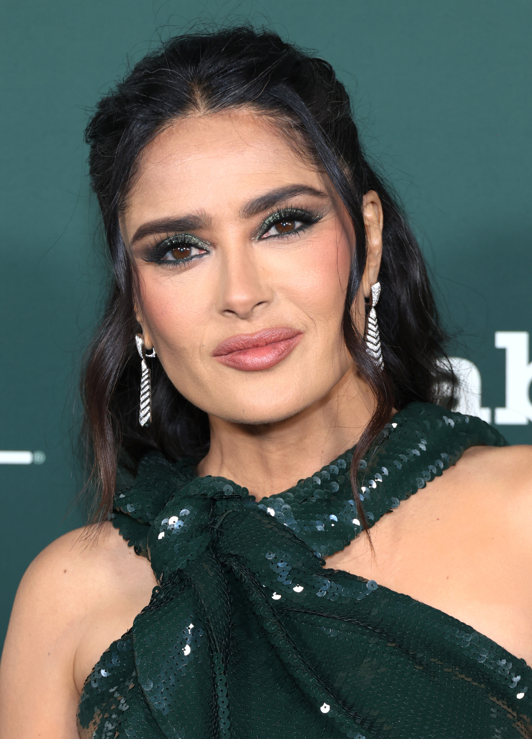 Salma Hayek attends the 2023 Baby2Baby Gala Presented By Paul Mitchell at Pacific Design Center on November 11, 2023 in West Hollywood, California