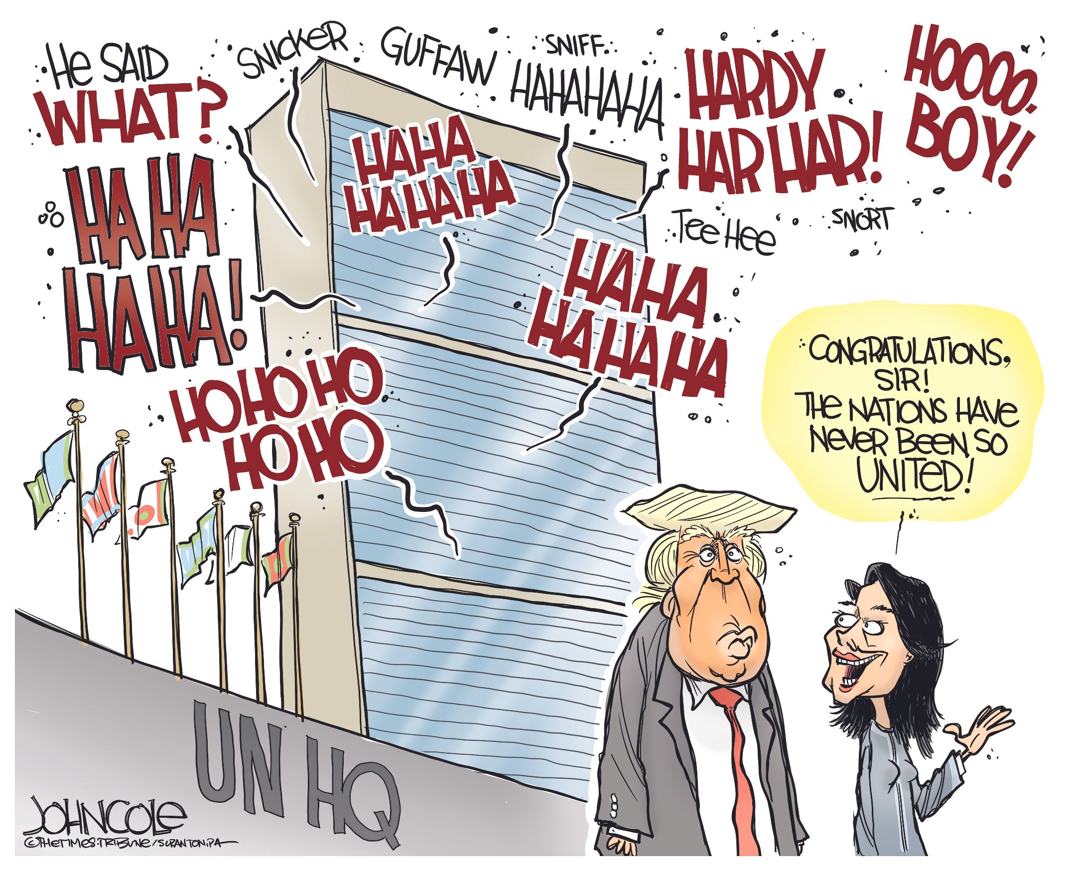 U.S. Trump United Nations laughter | The Week