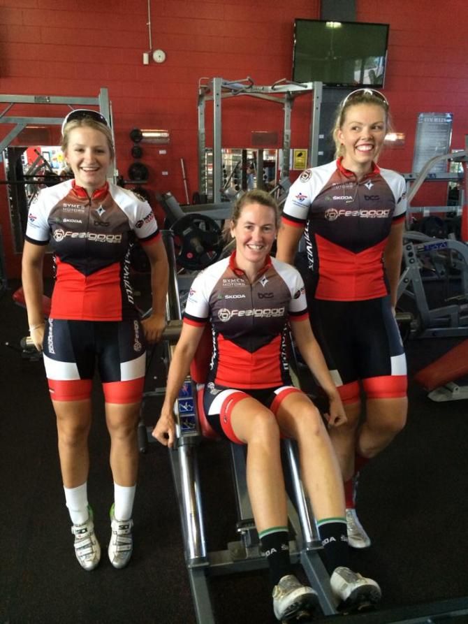 The Building Champions Squad team at the Bendigo Feel Food Fitness gym