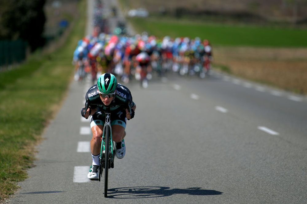 Sam Bennett (Bora-Hansgrohe) on stage 6 of Paris-Nice