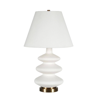 white gourd table lamp