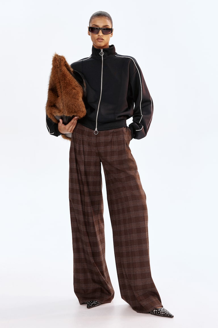 Wide Tailored Trousers