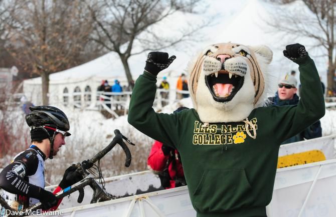 The Lees-McRae Tiger was on hand today