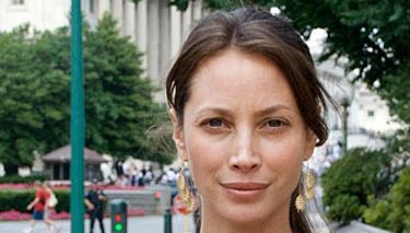 christy turlington goes to washington