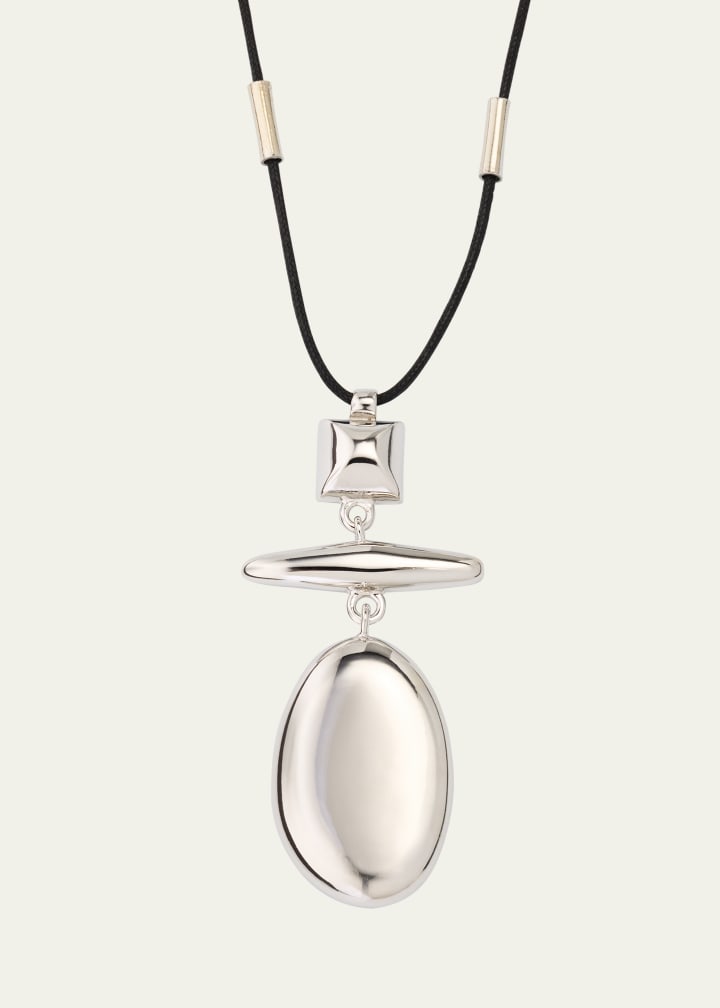 Andrea Cord Pendant Necklace