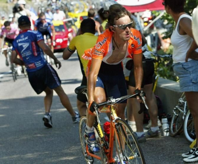 A new king in town? Mayo destroyed the field on Alpe d'Huez in 2003