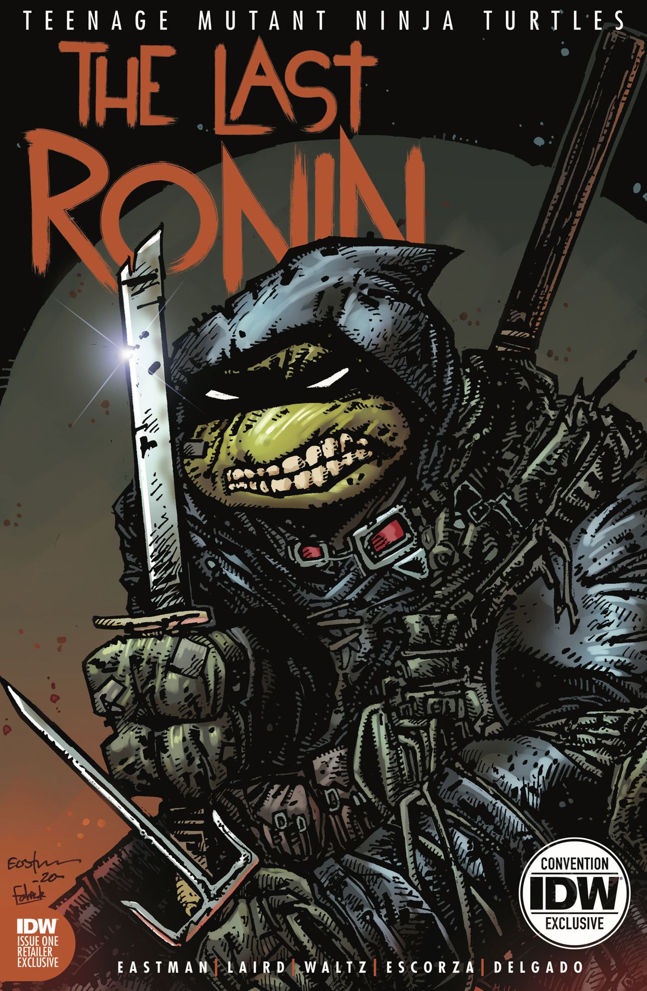 TMNT: The Last Ronin #1 cover