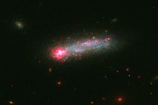 Hubble Photo of 'Skyrocket Galaxy," Kiso 5639