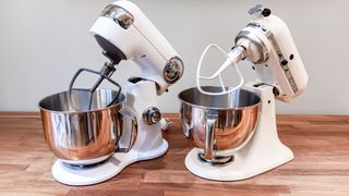 Cuisinart Precision Master and KitchenAid Artisan stand mixer