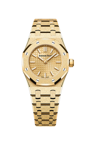 Audemars Piguet Royal Oak Mini Frosted Gold Quartz