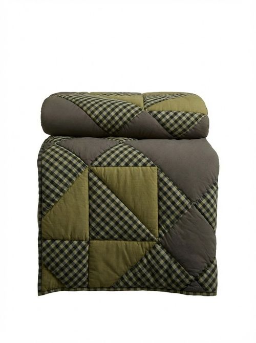 Pure Cotton Quilted Patchwork Bedspread