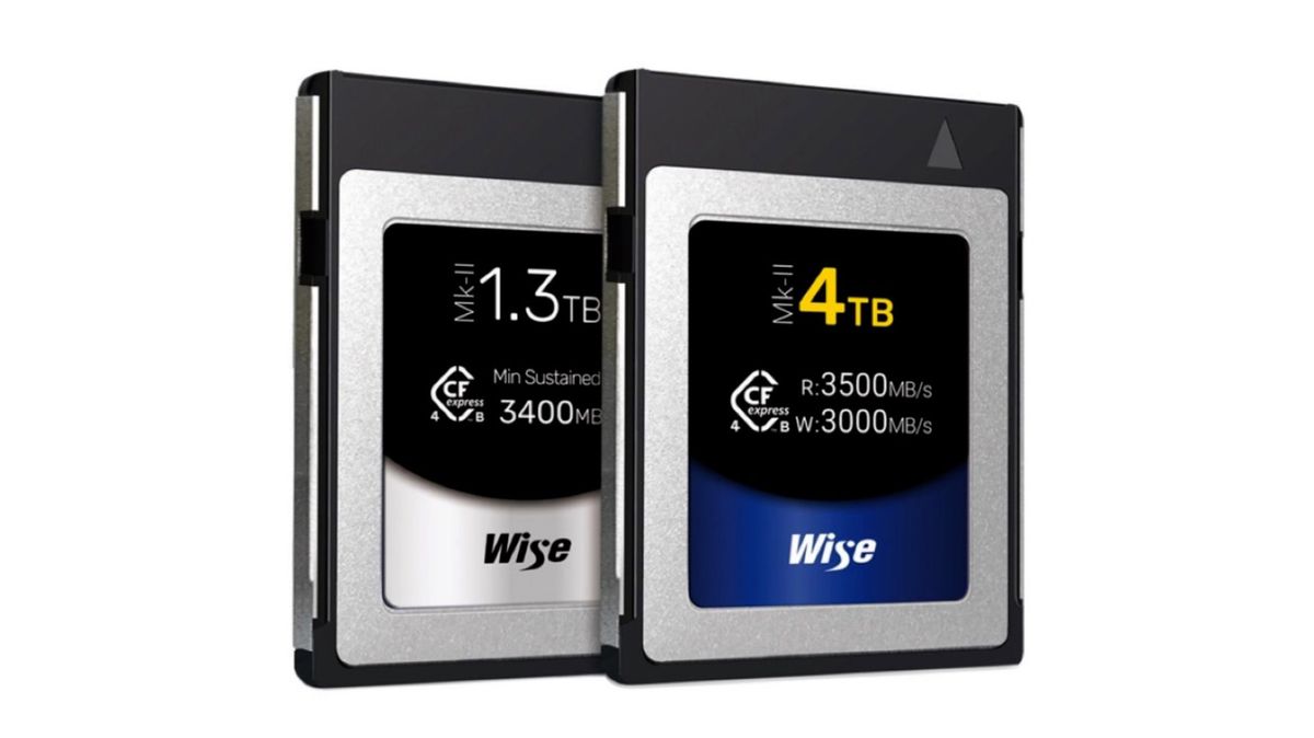 Wise CFexpress 4.0 Type B Mk-II card