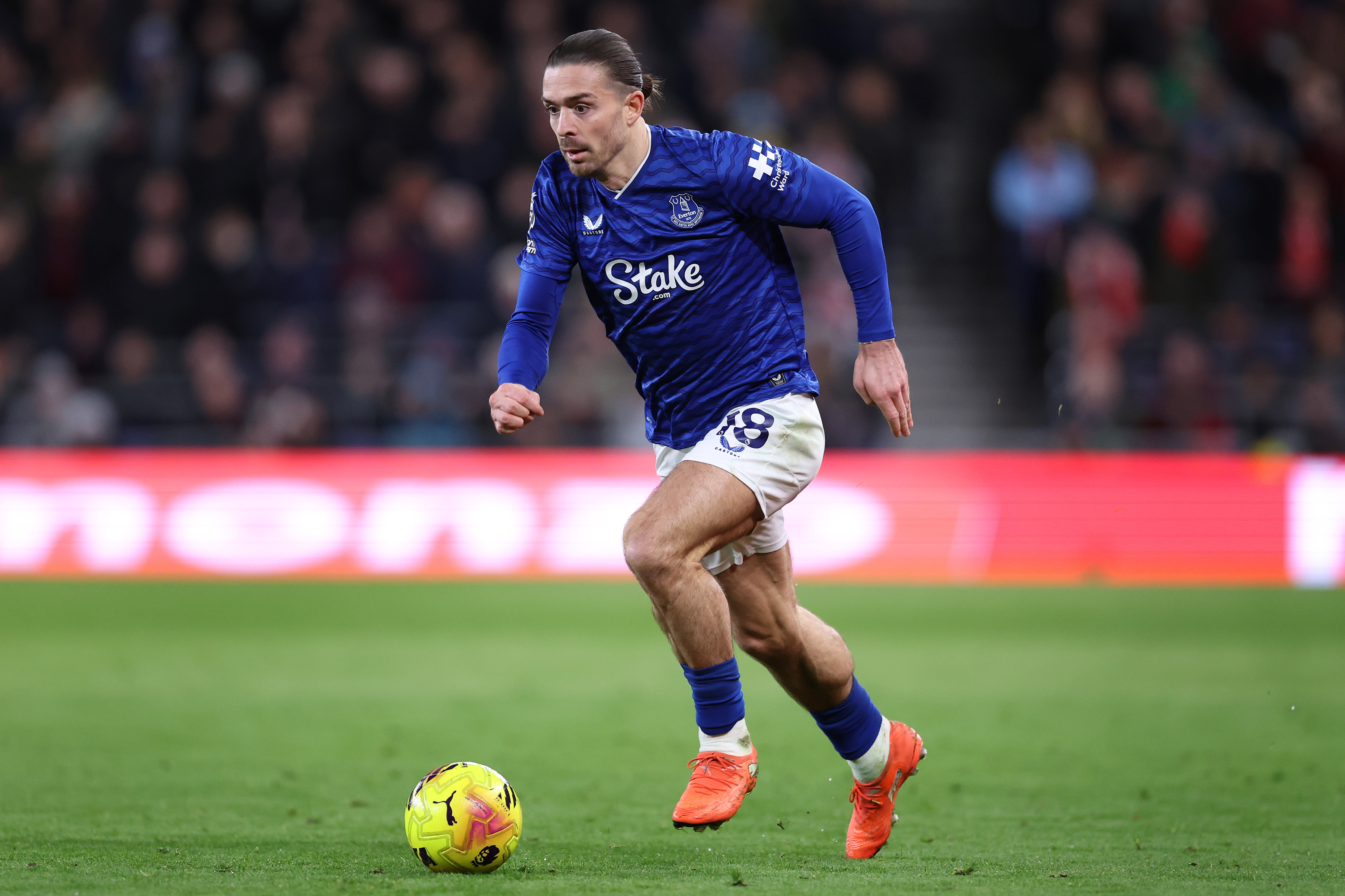 Everton winger Jack Grealish
