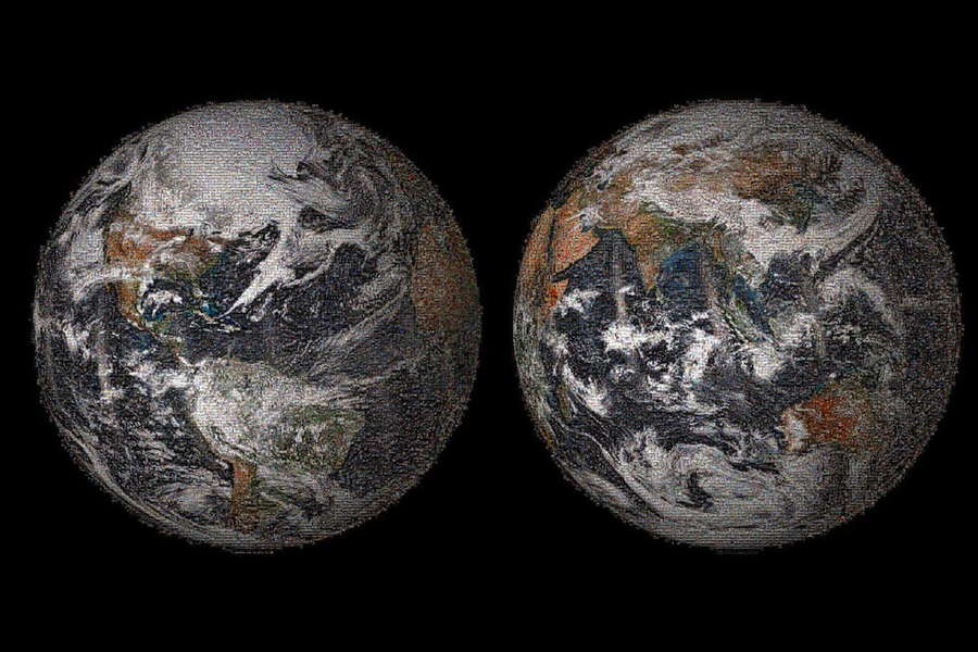 NASA&#039;s global selfie mosaic