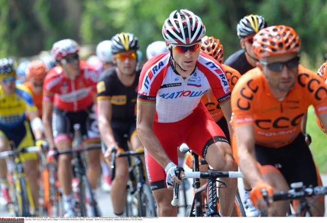 Former Belarusian champion Aliaksandr Kuchynski (Katusha)