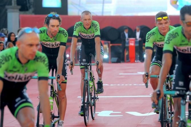 Belkin are hoping Robert Gesink will finish high up on GC