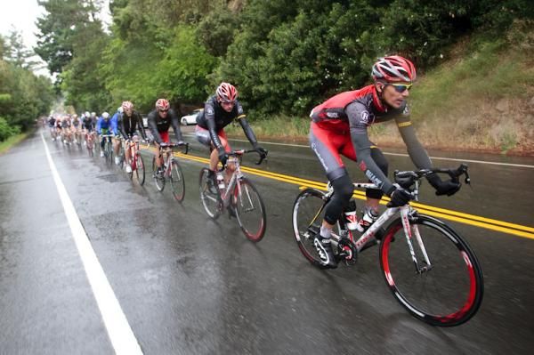 Team Radioshack took responsibility for the work on the second stage, given it's favoured for the overall title.