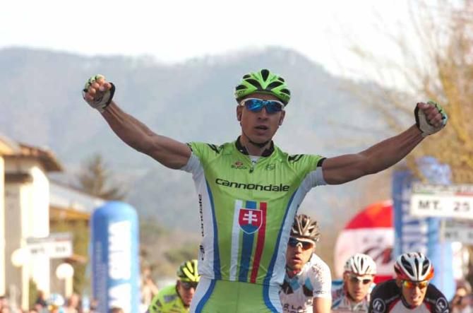 Peter Sagan (Cannondale) was an emphatic winner of the GP Camaiore.