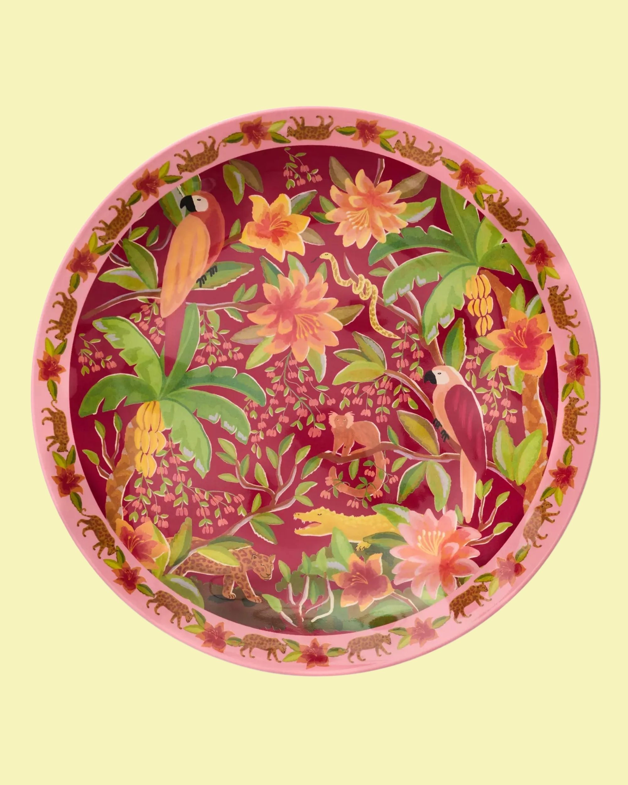 Anthropologie x Farm Rio, Melamine Dinner Plate