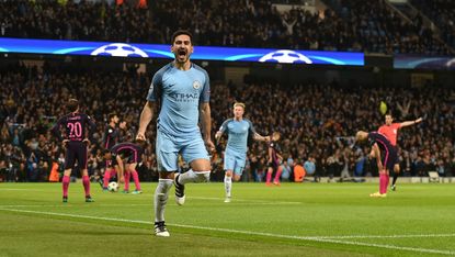 Ilkay Gundogan, Man City vs Barcelona