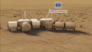 Martian Human Base
