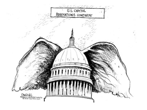 Political cartoon GOP Congress