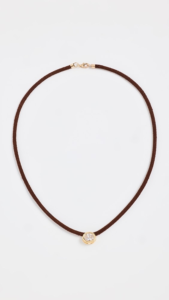 Shashi Lasso Solitaire Necklace