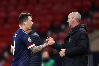 Scotland Steve Clarke (right) is disappointed to have seen Jack ruled out