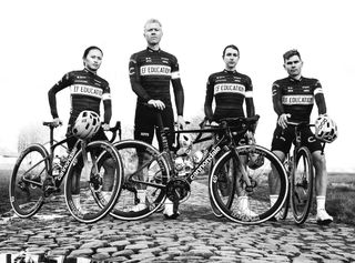 ‘It is an homage to all of the riders who have rattled over the cobbles and pushed through wind’ says US WorldTour team