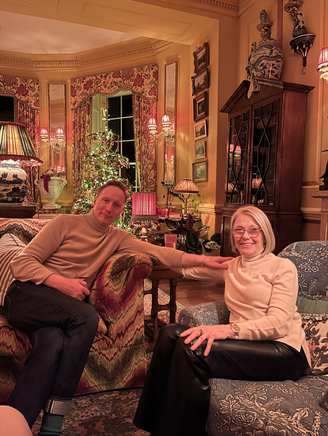 Martin and his mother