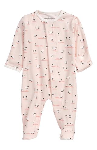 Baa Baa Fitted One-Piece Pajamas