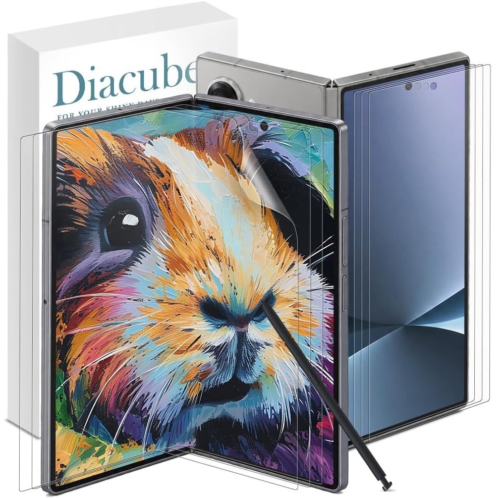 Diacube 3+3 Samsung Galaxy Z Fold 8 Ultra Paperfeel Anti-Glare Matte Screen Protector