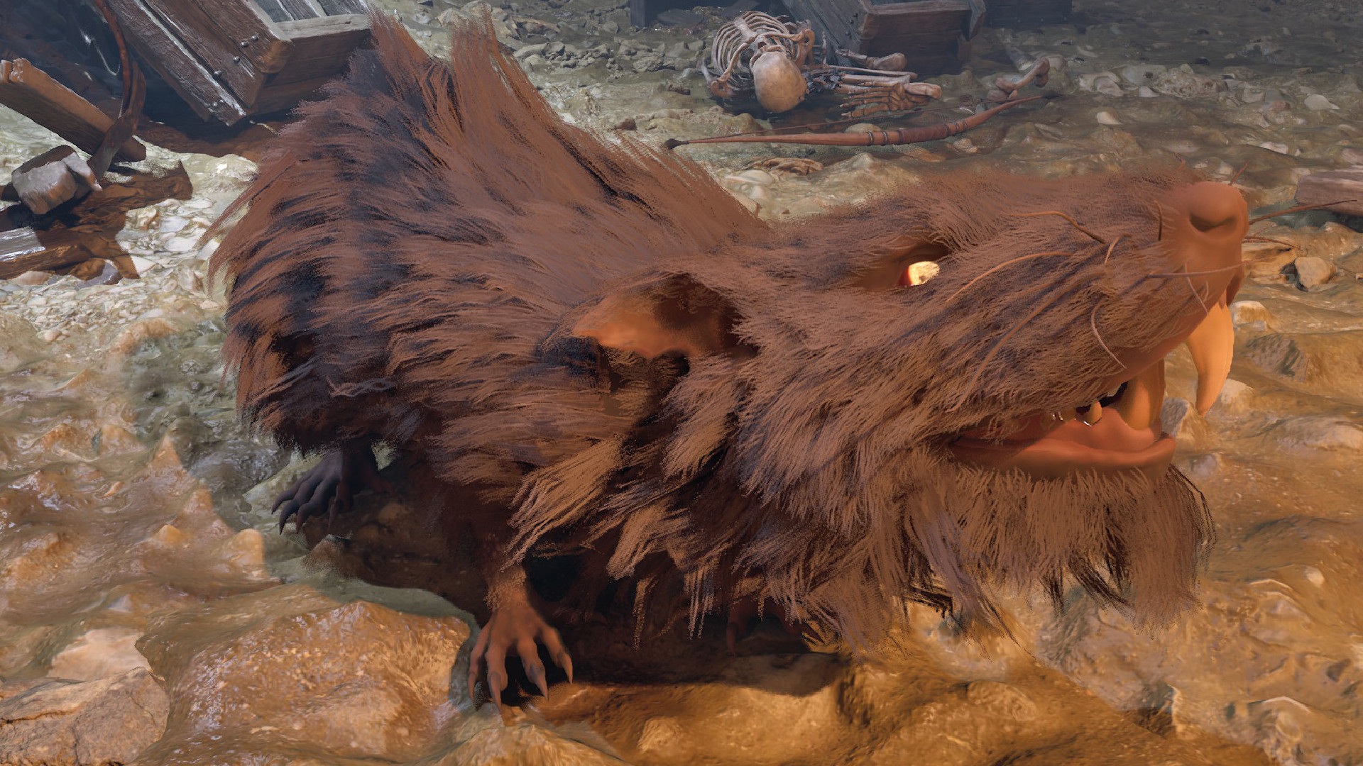 A rat in Oblivion remastered