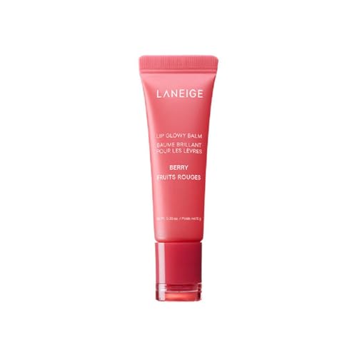 Laneige Lip Glowy Balm Berry Sheer Tinted Lip Moisturizer With Shea Butter, for Hydrating Shine & Soft Lips