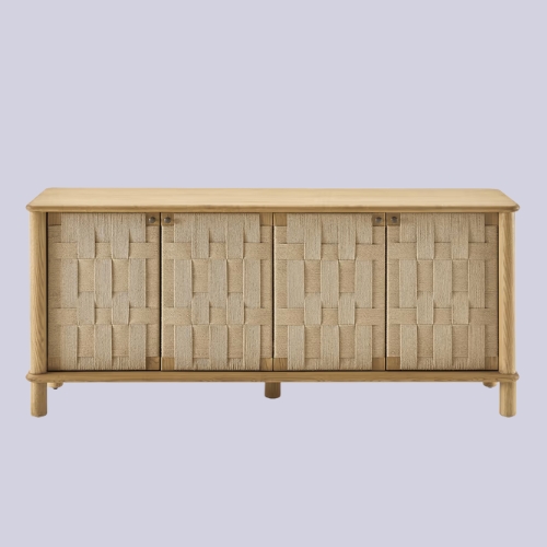 Castlery, Ashen Papercord Sideboard