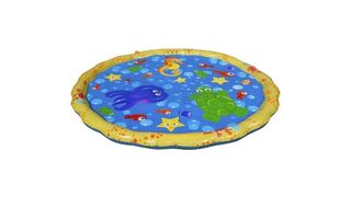 Ocean-inspired splash mat