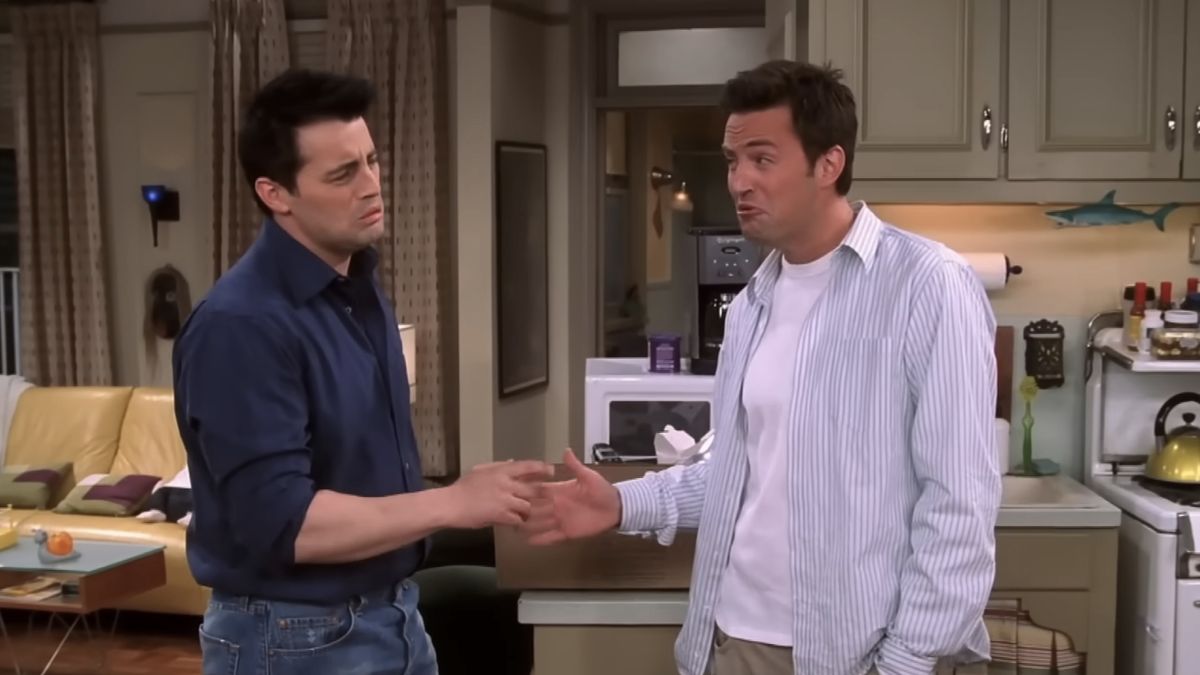 Matt LeBlanc and Matthew Perry on Friends