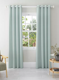 Textured Weave Recycled Polyester Pair Blackout Lined Eyelet Curtains, from £40 at John Lewis