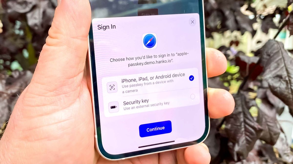 How to set up passkeys on iPhone, iPad and Mac | Tom's Guide