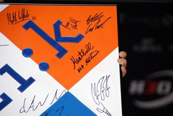 &hellip; and it was signed by each member of the team.