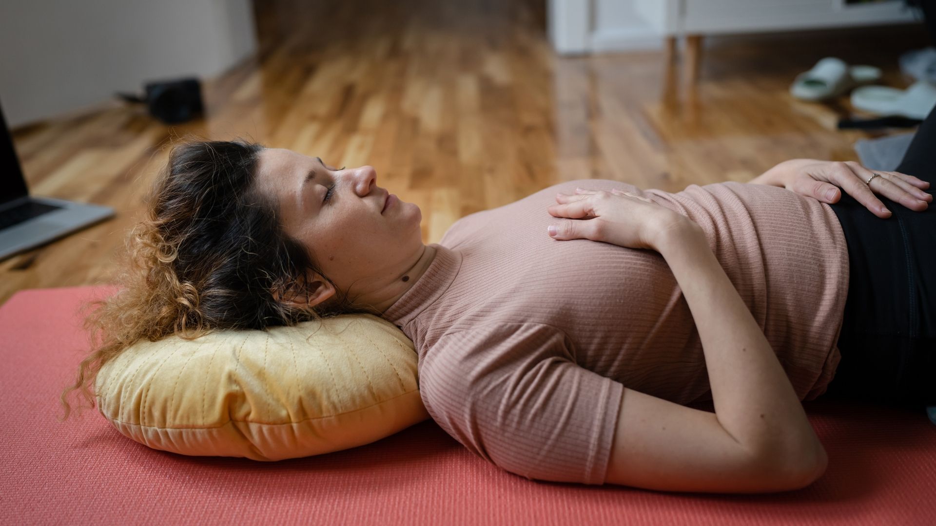 If you experience an achy neck, a yoga instructor says these three moves can help ease discomfort and correct your posture