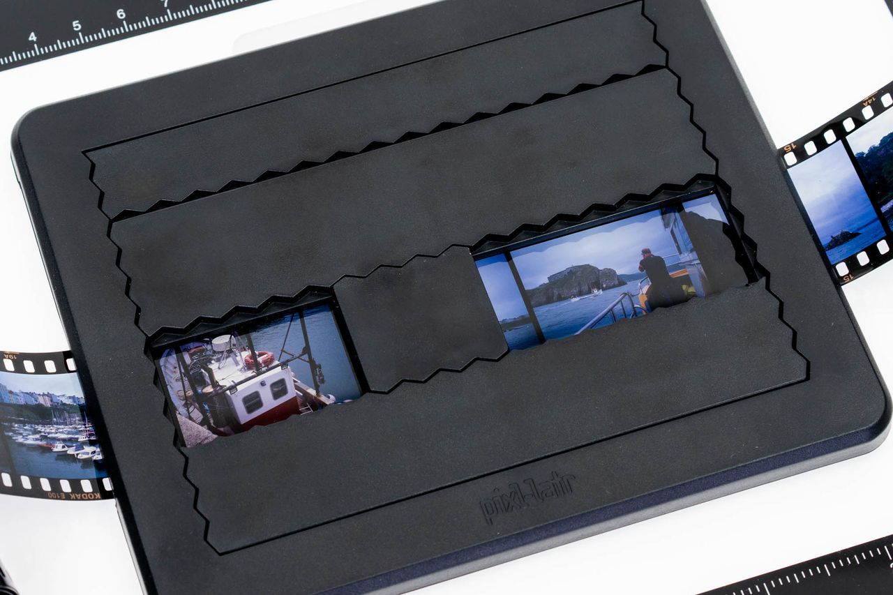 Pixl-lator set up for 35mm transparencies