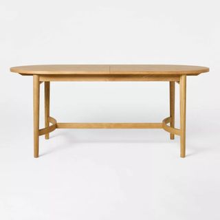 Cardamine Racetrack Dining Table Natural Wood