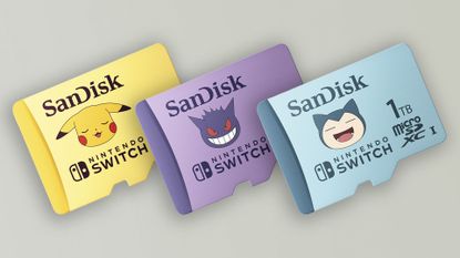 Pokemon microSD cards