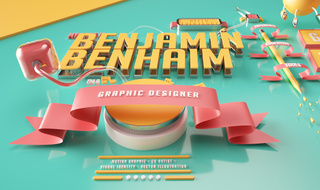 Benjamin Benhaim has been getting inventive with the presentation of his portfolio