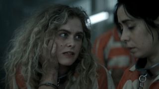 Screenshot of Sofia Falcone in The Penguin Episode 4