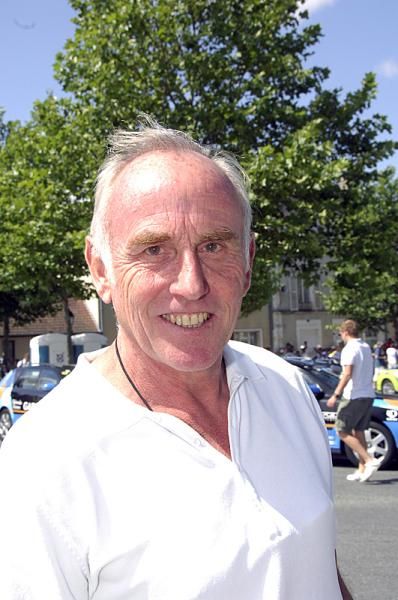 Joop Zoetelmek was on hand for the stage 11 festivities.