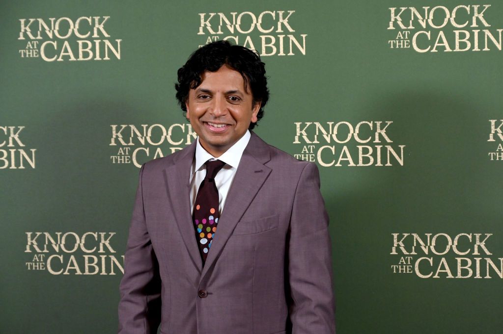  M. Night Shyamalan at a Knock at the Cabin screening