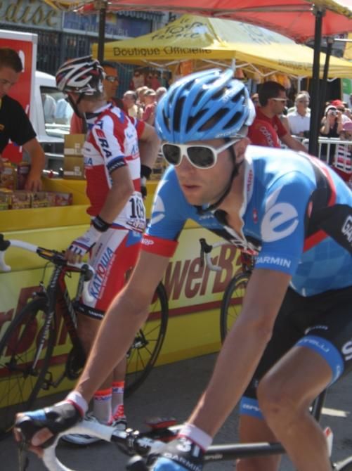 Ryder Hesjedal (Garmin-Sharp) has a broken rib and sits 35th on general classification &ndash; but he went on the attack today
